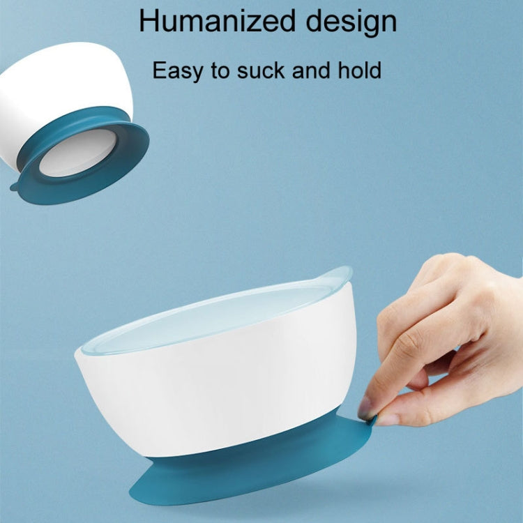 Infant Complementary Food Bowl With Lid Baby Feeding Tableware Suction Cup Bowl
