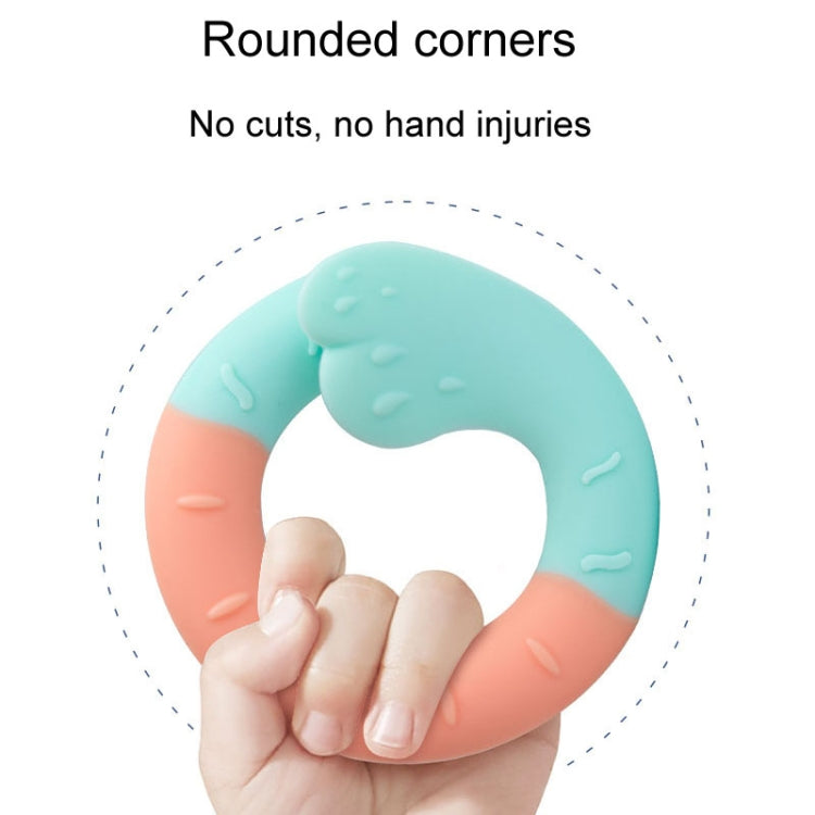 Wave Anti-Feeding Childrens Teether Baby Teething Teether Silicone Toys, Cloud, Wave, Sun