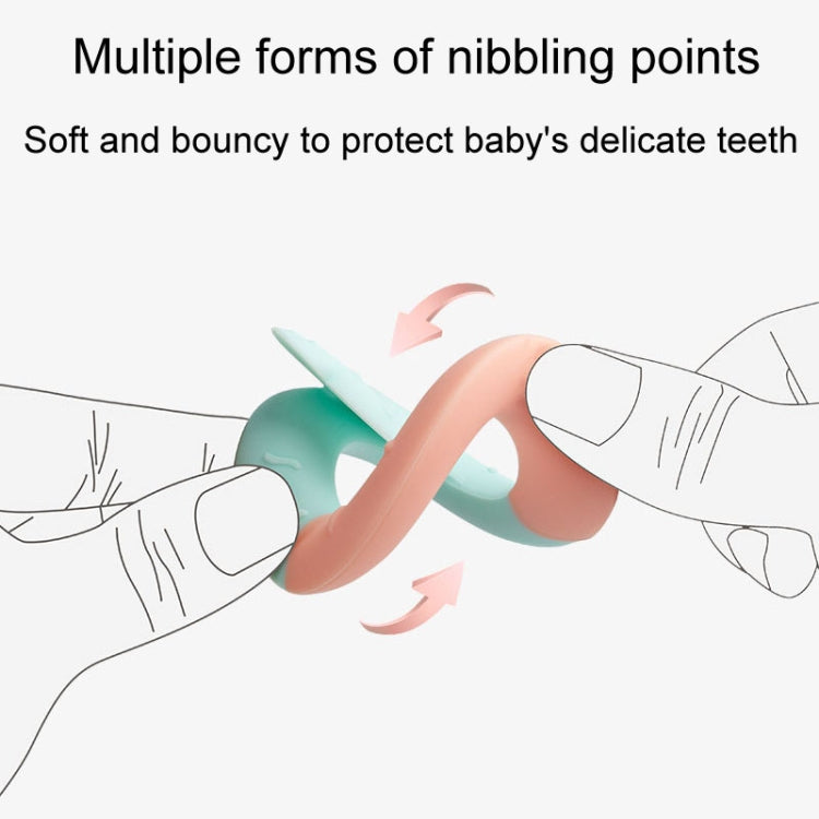 Wave Anti-Feeding Childrens Teether Baby Teething Teether Silicone Toys, Cloud, Wave, Sun