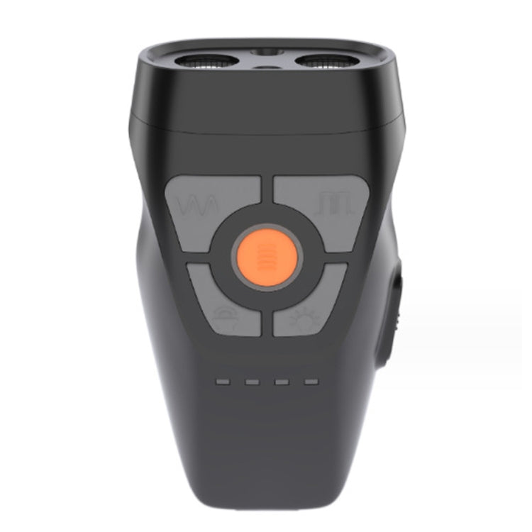 Dual Ultrasonic Repeller Pet Stop Barker With Mobile Power Supply Flashing Lighting Horn Function