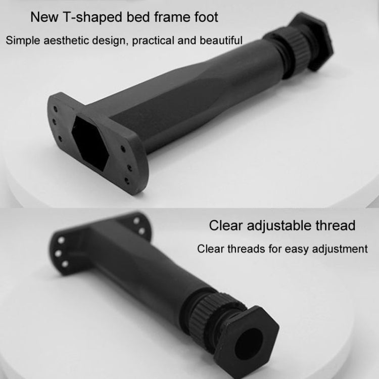 Adjustable Underbed Beam Support Holder Retractable Furniture Booster Bracket, 13-22cm, 15-28cm, 18-34cm, 20-37cm