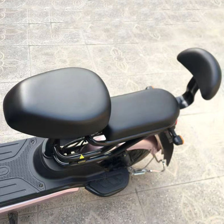 Electronic Bicycle Thickened Leather Heat Insulation Waterproof Universal Seat Cushion Covers, Front Seat, Back Seat