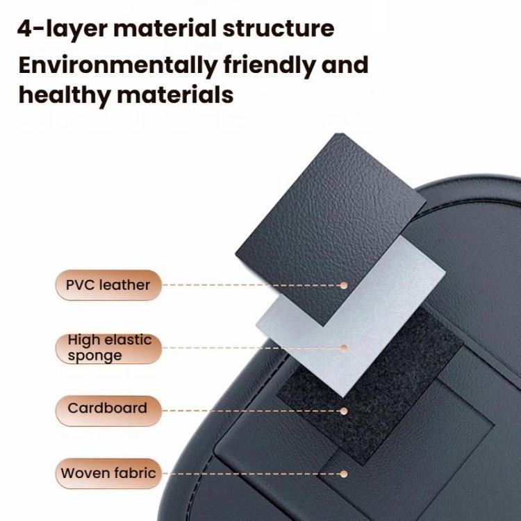 Car Rear Seat Back Storage Bag Large Capacity Foldable Chair Back Storage Pouch
