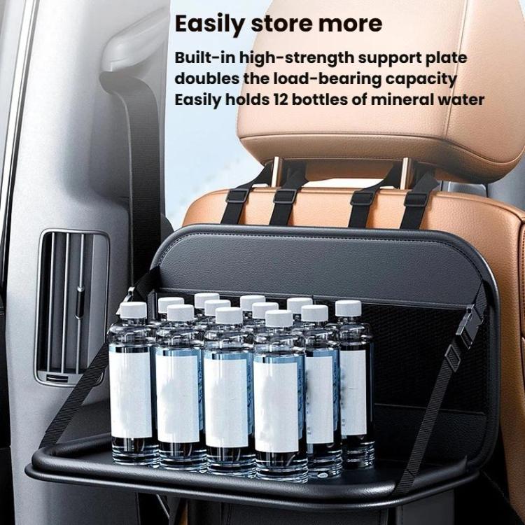 Car Rear Seat Back Storage Bag Large Capacity Foldable Chair Back Storage Pouch