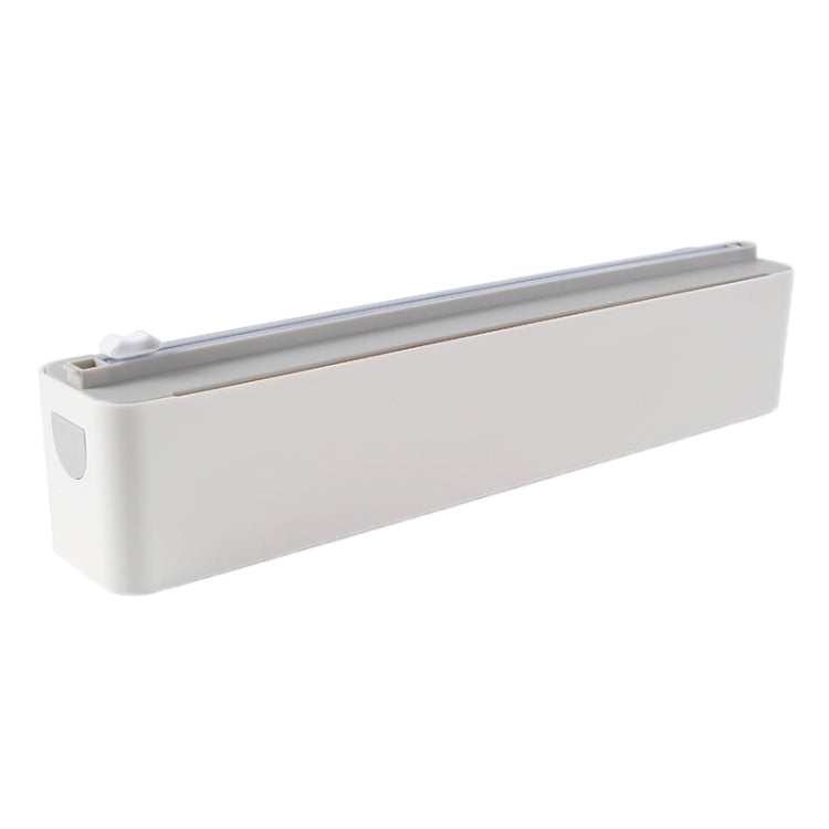 Wall-mounted Magnetic Cling Film Kitchen Paper Storage Cutter