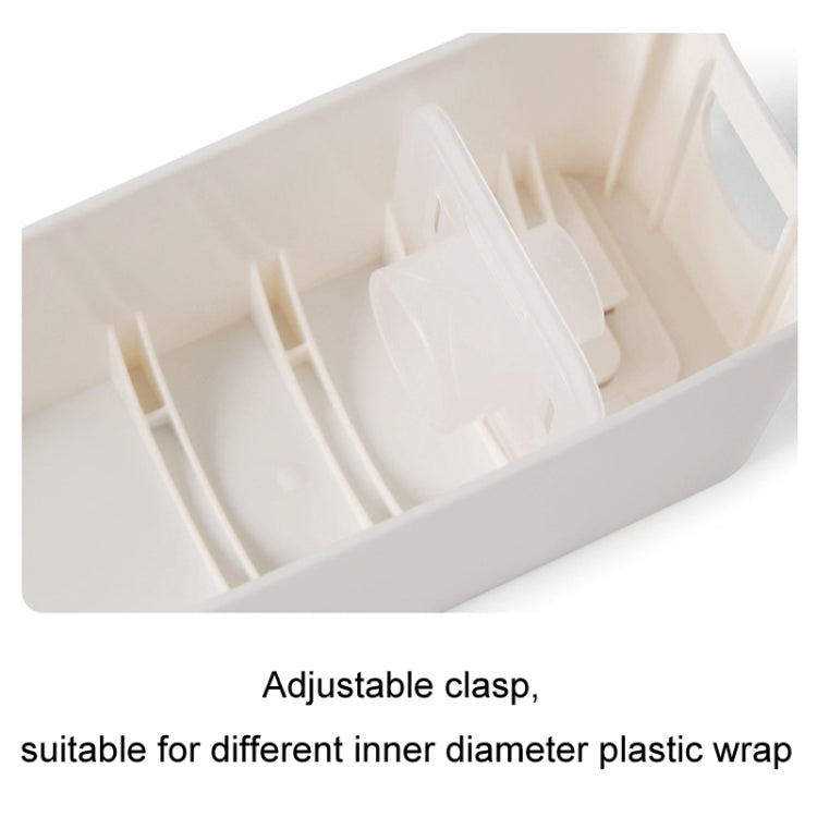 Wall-mounted Magnetic Cling Film Kitchen Paper Storage Cutter