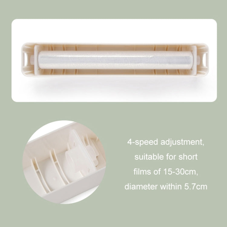 Wall-mounted Magnetic Cling Film Kitchen Paper Storage Cutter