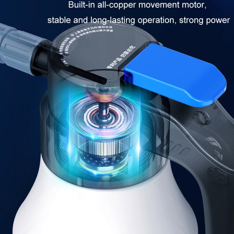 Wireless Electric Foam Watering Can Car Wash High Pressure PA Gardening Tools