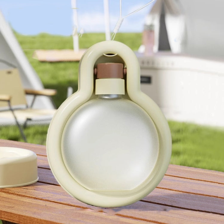 Pet Outdoor Water Cup Portable Foldable Tumbler Kettle, 350ml  White, 500ml White, 350ml Yellow, 500ml Yellow, 350ml Green, 500ml Green