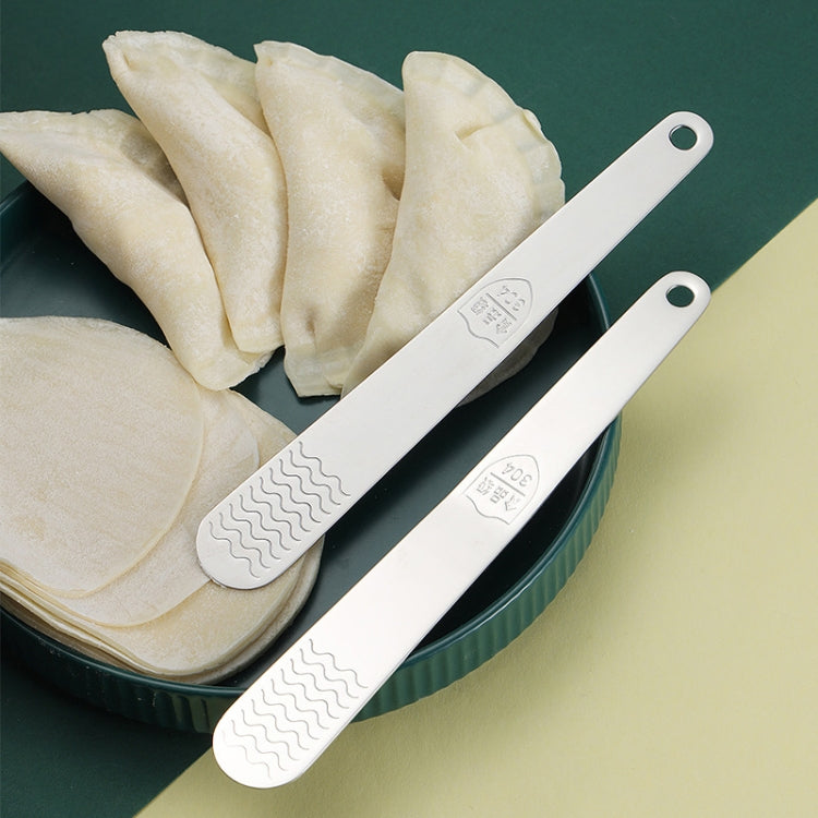 Thickened Stainless Steel Stirring Spoon Kitchen Dumpling Multifunctional Mixing Tool, 10pcs