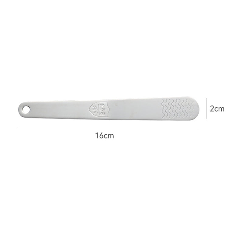 Thickened Stainless Steel Stirring Spoon Kitchen Dumpling Multifunctional Mixing Tool, 10pcs