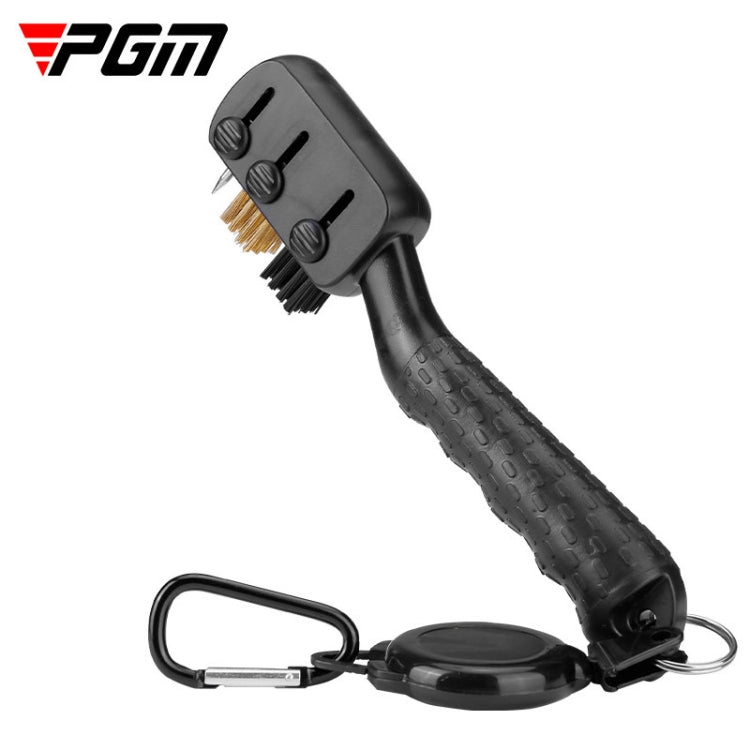 PGM SZ008 Golf Club Brush Retractable Multifunctional Cleaning Brush Golf Accessories