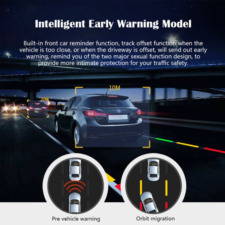 720P High Definition Android Navigation Car Recorder USB Connection ADAS Driving Alert System Logger, Official Standard, 16G, 32G
