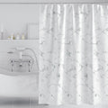 Thickened Waterproof Moldproof Shower Curtain Simple Bathroom Hotel Curtain With Hooks, 80x180cm, 100x180cm, 100x200cm, 120x180cm, 120x200cm, 150x180cm, 150x200cm, 180x180cm, 180x200cm, 200x180cm, 200x200cm, 220x200cm, 240x200cm, 260x200cm, 280x200cm  ...