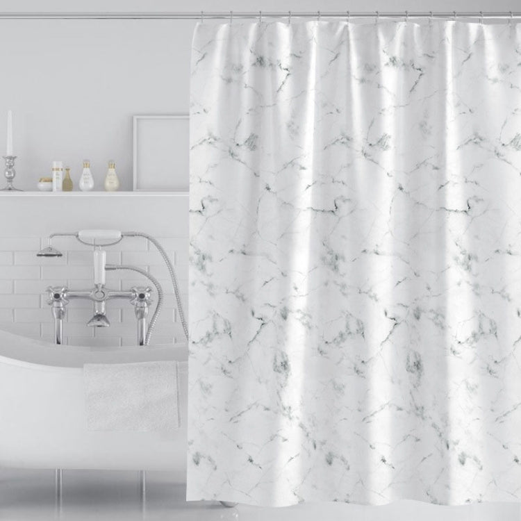 Thickened Waterproof Moldproof Shower Curtain Simple Bathroom Hotel Curtain With Hooks, 80x180cm, 100x180cm, 100x200cm, 120x180cm, 120x200cm, 150x180cm, 150x200cm, 180x180cm, 180x200cm, 200x180cm, 200x200cm, 220x200cm, 240x200cm, 260x200cm, 280x200cm  ...
