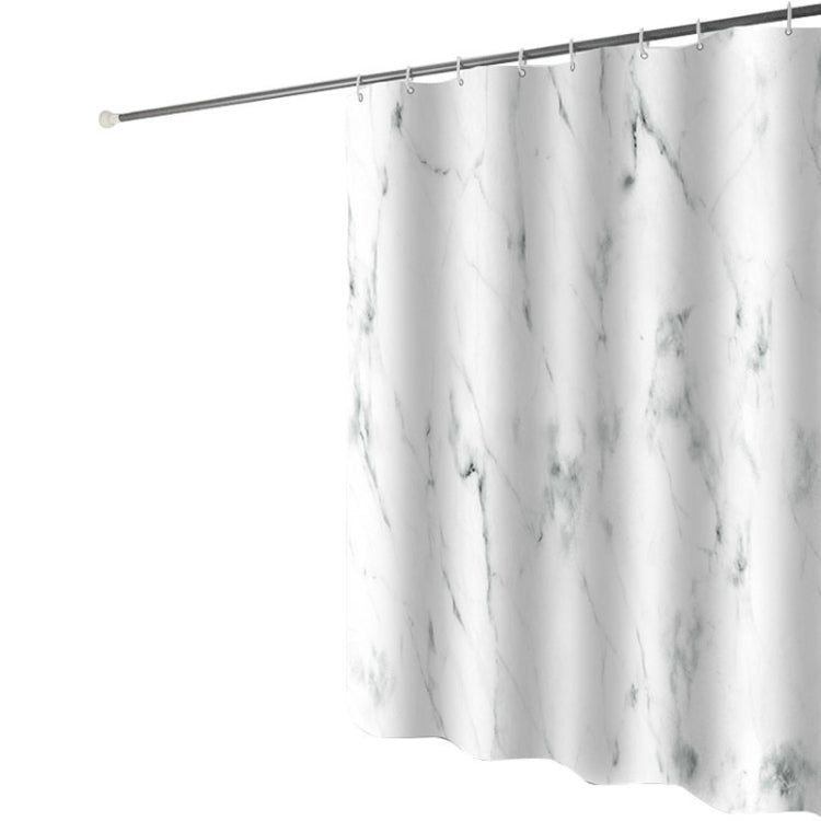 Thickened Waterproof Moldproof Shower Curtain Simple Bathroom Hotel Curtain With Hooks, 80x180cm, 100x180cm, 100x200cm, 120x180cm, 120x200cm, 150x180cm, 150x200cm, 180x180cm, 180x200cm, 200x180cm, 200x200cm, 220x200cm, 240x200cm, 260x200cm, 280x200cm  ...