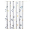 Sea World Polyester Shower Curtain Thickened Waterproof Bathroom Shower Curtain Cloth With Hooks, 80x180cm, 120x180cm, 120x200cm, 150x180cm, 150x200cm, 180x180cm, 180x200cm, 200x180cm, 200x200cm, 240x200cm, 200x240cm, 300x200cm, 100x200cm, 220x200cm   ...