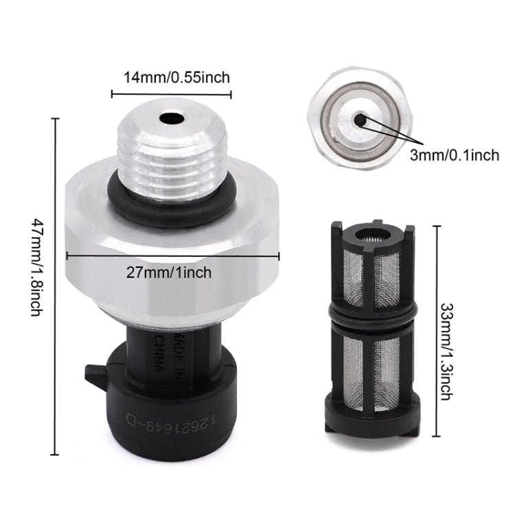 For GM/Buick LaCrosse/Regal/Chevrolet Oil Pressure Sensor, 12677836