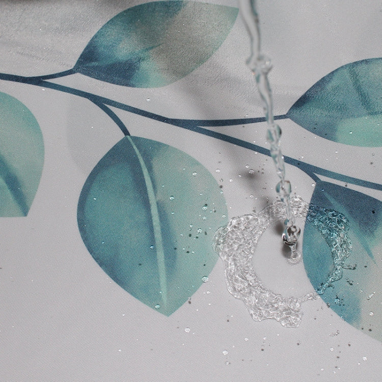 Simple Fresh Style Home Shower Curtain Waterproof Thickened Bathroom Curtain Cloth With Hooks, 80x180cm, 100x180cm, 100x200cm, 120x180cm, 120x200cm, 150x180cm, 150x200cm, 180x180cm, 180x200cm, 200x180cm, 200x200cm, 220x200cm, 240x200cm, 260x200cm      ...