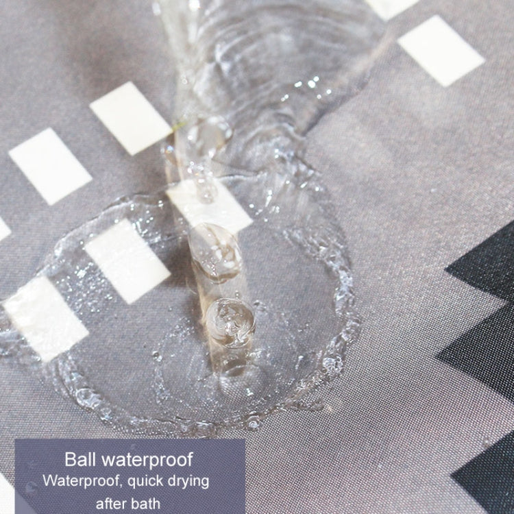 Simple Waterproof Shower Curtain Thickened Polyester Bathroom Shower Curtain Cloth, 100x200cm, 120x200cm, 150x200cm, 180x200cm, 200x200cm, 220x200cm, 240x200cm, 260x200cm, 280x200cm, 300x200cm, 150x180cm, 180x180cm, 200x180cm, 100x180cm, 120x180cm