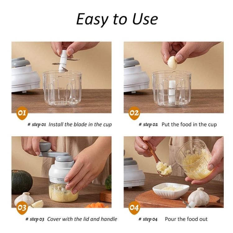 Kitchen Multifunctional Garlic Food Supplement Vegetable Cutter