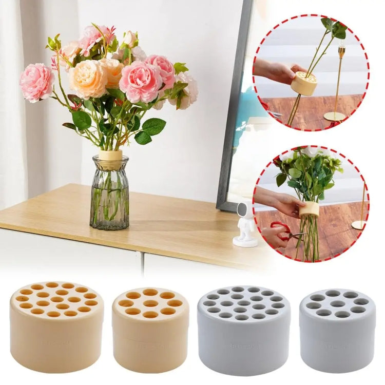 Spiral Ikebana Stem Holder for Vases DIY Bouquet Twister Flower Arrangement Holder, Large, Small
