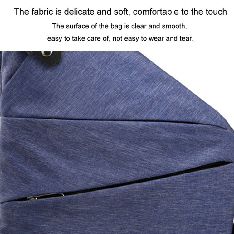 Sports Casual Men Crossbody Bag Large Capacity Multi-Pocket Single Shoulder Bag, Right Shoulder Nylon (Gray), Left Shoulder Nylon (Black), Left Shoulder Nylon (Gray), Left Shoulder Nylon (Blue), Right Shoulder Oxford Cloth (Gray)                       ...