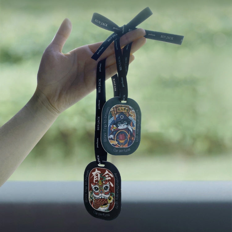 BEN.JACK Car Deodorant Tablet Pendant Long-Lasting Light Fragrance