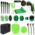 Car Cleaning Brush Polishing Waxing Car Detailing, 21pcs /Set