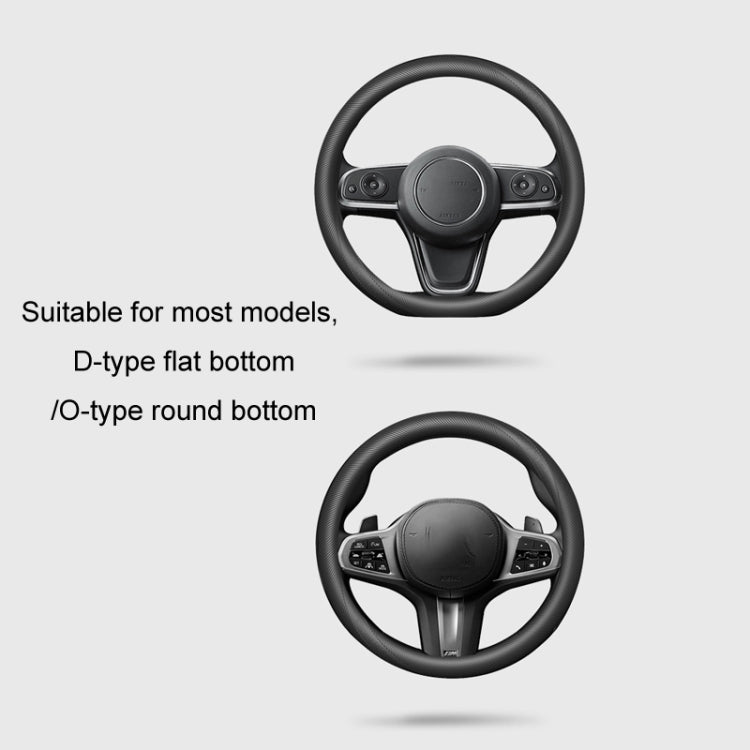 BEN.JACK Car Anti-slip Sweat-absorbent Liquid Silicone Steering Wheel Cover