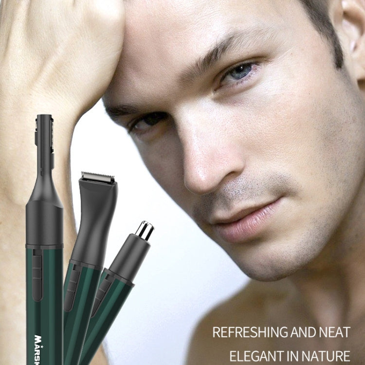 MARSKE  MS-7111 3 In 1 Electric Nose Hair Trimmer Type-C Rechargeable Grooming Instrument