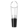 Mini Home Wine Pourer Red Wine Quick Decanter Silicone Wine Starter, Oblique Mouth, Flower Type