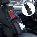 Car Seat Side Storage Hanging Bag Tissue Box, H320 Litchi Pattern, H321 Carbon Fiber Pattern, H322 Grain Pattern