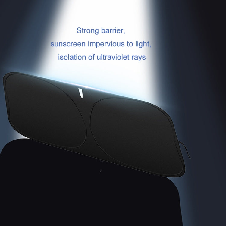 Car Front Windshield Heat Insulation Sun Protection Visor, Front Block 145x80cm, Large Front Baffle + 2 Side Baffles, Large Front Baffle + 4 Side Baffles, Large Front Baffle+4 Side Baffles+1 Rear Baffle