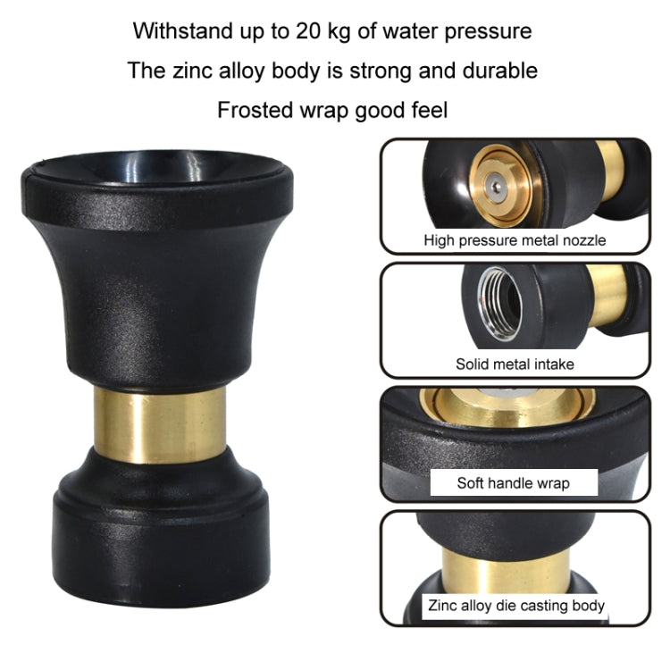 Metal Garden Watering Car Wash High Flow Nozzle, American Style, European Style
