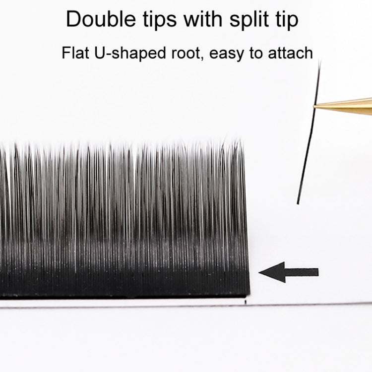 XINUO 10rows /Box Single Flat Hair Eyelash Extensions Double Tip Soft Matte False Eye Liners, 0.15 Baby Curved, 0.15 J Curved, 0.15 B Curved, 0.15 C Curved, 0.15 CC Curved, 0.15 D Curved, 0.15 DD Curved, 0.20 Baby Curved, 0.20 J Curved