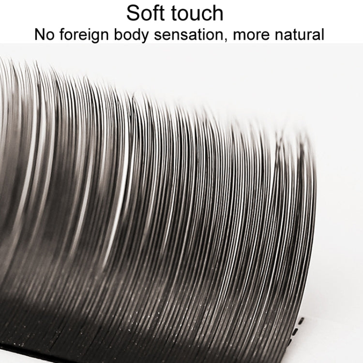 XINUO 10rows /Box Single Flat Hair Eyelash Extensions Double Tip Soft Matte False Eye Liners, 0.15 Baby Curved, 0.15 J Curved, 0.15 B Curved, 0.15 C Curved, 0.15 CC Curved, 0.15 D Curved, 0.15 DD Curved, 0.20 Baby Curved, 0.20 J Curved