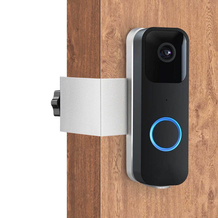 For Blink Doorbell Bracket No-Drilling Easy Installation Mount, Mount(Black), Mount(Silver)