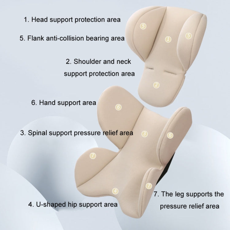 Infant Safety Seat Cushion Four Seasons Universal Stroller Lumbar Protection Pads