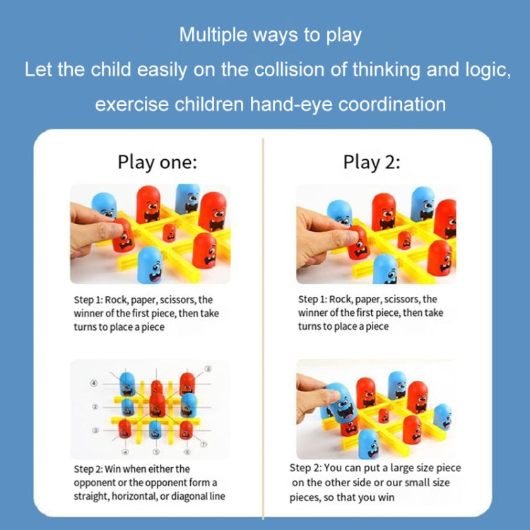 Sets Of Tic Tac Toe Chess Game Linking Parent-Child Interactive Educational Family Toys