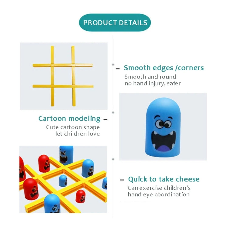 Sets Of Tic Tac Toe Chess Game Linking Parent-Child Interactive Educational Family Toys