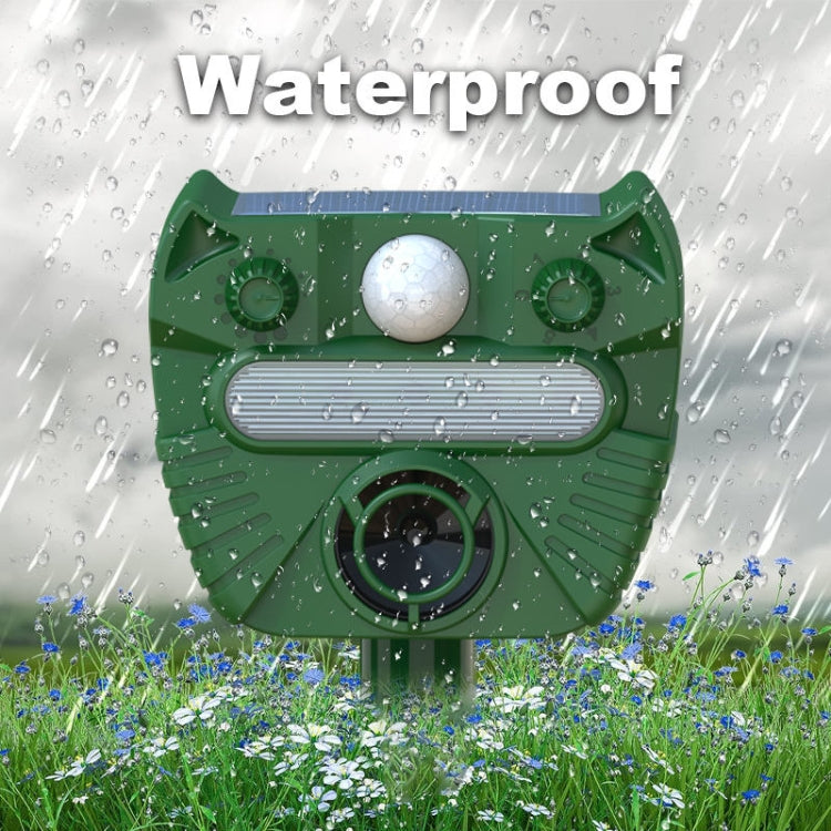 Outdoor Solar Animal Driving Device Ultrasonic Waterproof Infrared Sensor, RC-547