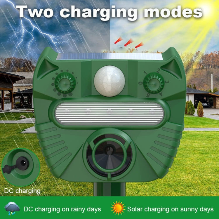Outdoor Solar Animal Driving Device Ultrasonic Waterproof Infrared Sensor, RC-547