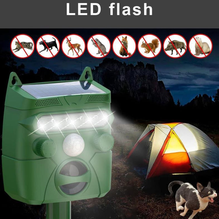 Solar Animal Driver Ultrasonic Outdoor Bird Repeller Electronic Mouse Repeller, RC-548