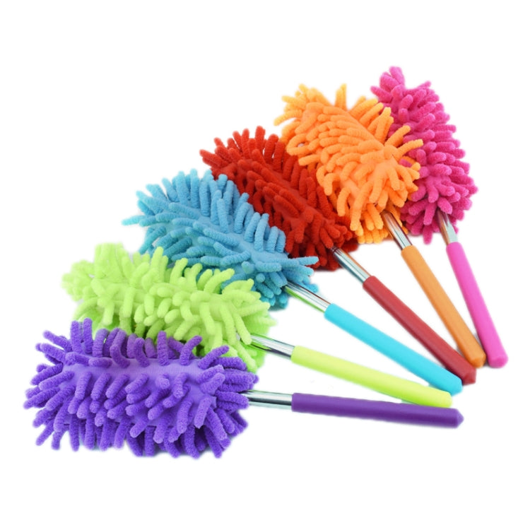 Household Telescopic Extended Stainless Steel Chenille Duster