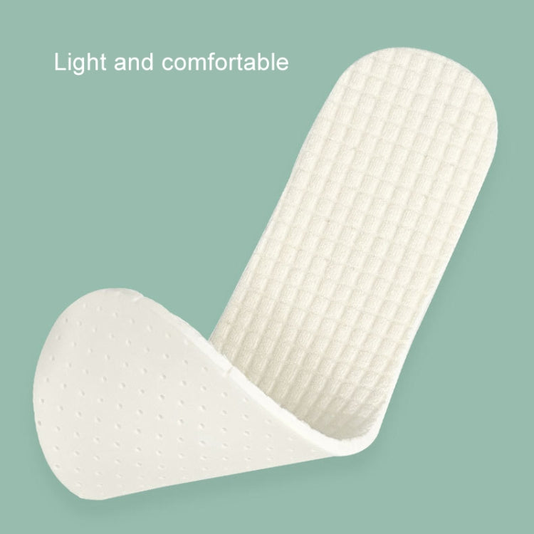 1pair Thin Latex Breathable and Sweat Absorbent Soft Bottom Comfort Shock Absorbing Insoles, 36-37, 38-39, 40-41, 42-43, 44-45