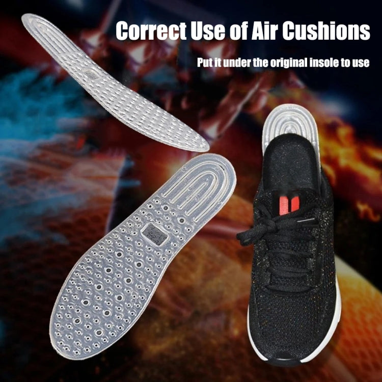 1pair Outdoor Sports Air Cushion Insoles Shock Absorbing TPU Inflatable Insoles, 36, 37, 38, 39, 40, 41