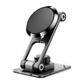 Foldable Suspension Car Phone Holder Magnetic Adhesive Type Metal Navigation Stand, D30