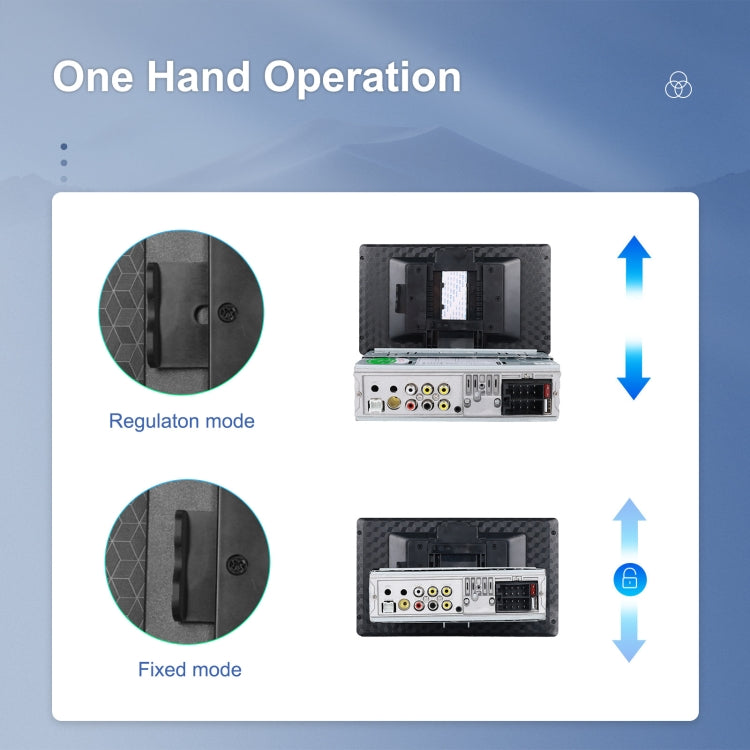 9 Inch Disassembly Screen MP5 Player Android Wireless CarPlay Reversing Image Integrated Machine