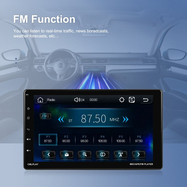 9 Inch Disassembly Screen MP5 Player Android Wireless CarPlay Reversing Image Integrated Machine